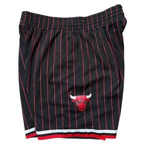 Mitchell & Ness Men's Swingman Chicago Bulls 1996-97 Alternate Shorts Sz L